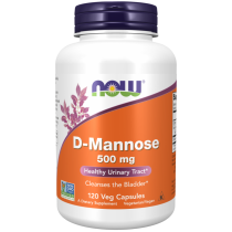 now D-Mannose 500 mg 120 Vegan kapszula